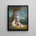 Der Graf von Lincoln und seine Schwestern - Maria Spilsbury — gerahmtes Bild an der Wand