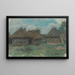 Izbas - Maria Yakunchikova — gerahmtes Bild an der Wand