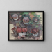 Funghi - Maria Yakunchikova — quadro incorniciato alla parete