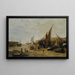 Le Port de Dieppe - Maria von Parmentier — quadro incorniciato alla parete