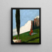 Impression Painting - Marian Wawrzeniecki — framed artwork on a wall