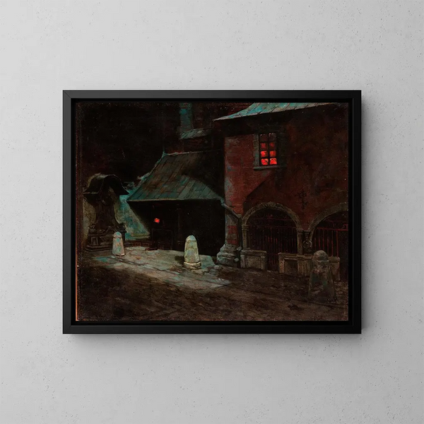 Chiesa di Santa Maria a Cracovia - Marian Wawrzeniecki — quadro incorniciato alla parete