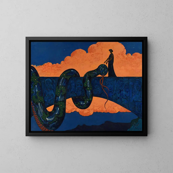Dompté - Marian Wawrzeniecki — quadro incorniciato alla parete