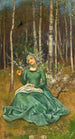 Avril - Marianne Stokes — Ansicht des Kunstwerks