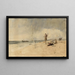 Plage africana - Mariano Fortuny Marsal — quadro incorniciato alla parete