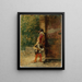 Cavalier - Mariano Fortuny Marsal — gerahmtes Bild an der Wand