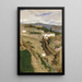 Paesaggio di Granada - Mariano Fortuny Marsal — quadro incorniciato alla parete