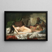 L'Odalisque - Mariano Fortuny Marsal — quadro incorniciato alla parete