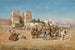 Carovana in partenza da Bab al-Nasr Il Cairo - Mariano de Franceschi — vista dell’opera