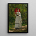 Adèle L'Ombrelle - Marie-François Firmin-Girard — quadro incorniciato alla parete
