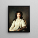 Portrait Adélaïde Binart Ehefrau Lenoir 1769-1832 Malerin - Marie-Geneviève Bouliard — gerahmtes Bild an der Wand