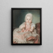 Alexandre Antoine Roslin 1764-1799 g.m. Adélaïde Abraham fils de l'artiste - Marie-Suzanne Giroust — gerahmtes Bild an der Wand