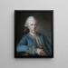 Marie-Joseph Peyre 1730-1785 - Marie-Suzanne Giroust — gerahmtes Bild an der Wand