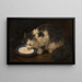 Le bon lait - Marie-Yvonne Laur — gerahmtes Bild an der Wand