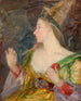 Lady with a hennin - Marie Bracquemond — artwork view