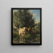 Bétail dans un paysage - Marie Dieterl — quadro incorniciato alla parete