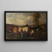 Les hauteurs de Toutainville, Normandie - Marie Dieterl — gerahmtes Bild an der Wand