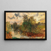 Am Bach - Marie Egner — gerahmtes Bild an der Wand