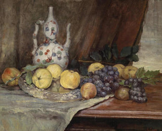 Marie Egner - Frchtestillleben mit Kanne.webp