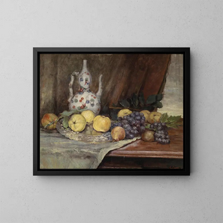 Marie Egner - Frchtestillleben mit Kanne.webp