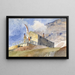 Zuflucht am Großglockner - Marie Egner — gerahmtes Bild an der Wand