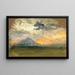 Sonnenuntergang - Marie Egner — gerahmtes Bild an der Wand