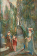 Après-midi dans le jardin Colonna - Marie Spartali Stillman — vista dell’opera
