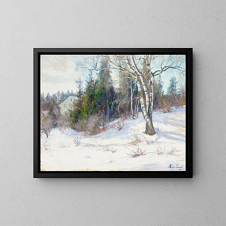 Marie Tannaes - A winter landscape.webp