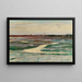 Landschaft des Sumpfgebietes - Mariquita Gill — gerahmtes Bild an der Wand