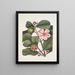 Cenchramidea Arbor saxis nascens c Le Balsam Tree - Mark Catesby — quadro incorniciato alla parete