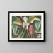Magnolia, der Regenschirmbaum - Mark Catesby — gerahmtes Bild an der Wand