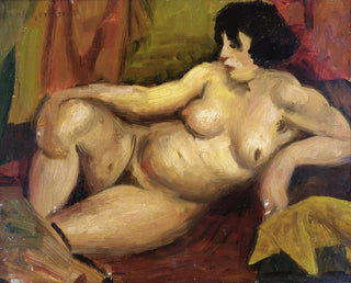 Mark Gertler - Reclining nude.webp