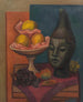 Natura morta con la testa del Benin - Mark Gertler — vista dell’opera