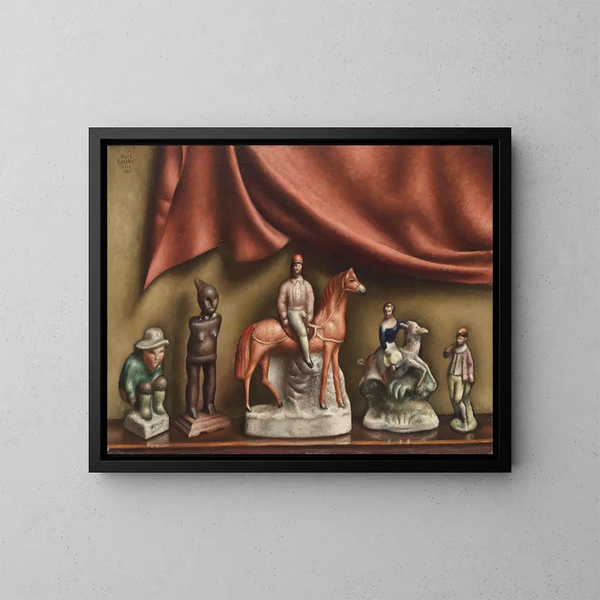 Der Jockey - Mark Gertler — gerahmtes Bild an der Wand