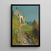 Ein Ecke von Runswick - Mark Senior — gerahmtes Bild an der Wand