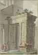 L'Arco degli Argentarii près de San Giorgio in Velabro à Rome - Marquard Wocher — vista dell’opera