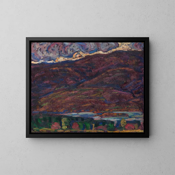 Farb des Herbstes - Marsden Hartley — gerahmtes Bild an der Wand