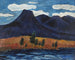 Paesaggio blu - Marsden Hartley — vista dell’opera