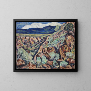 Marsden Hartley - Landscape New Mexico.webp