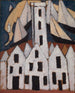 Bewegung Nr. 5 Häuser von Provincetown - Marsden Hartley — Ansicht des Kunstwerks