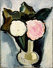 Blumen in Rosa und Weiß in einer Vase - Marsden Hartley — Ansicht des Kunstwerks