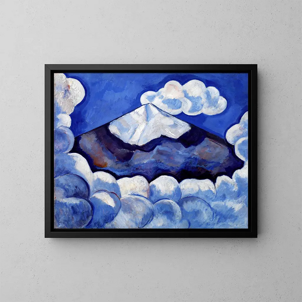 Popocatépetl, spiritueller Morgen, Mexiko - Marsden Hartley — gerahmtes Bild an der Wand