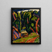 Baum rot - Marsden Hartley — gerahmtes Bild an der Wand