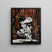 Cascate del ruscello Smelt - Marsden Hartley — quadro incorniciato alla parete