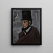 Fatigué de la vérité - Marsden Hartley — gerahmtes Bild an der Wand