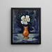 Fiori bianchi - Marsden Hartley — quadro incorniciato alla parete
