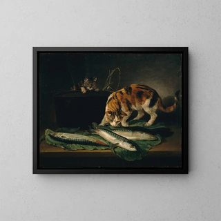 Martin Ferdinand Quadal - Katzen und Fische.webp