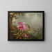 Orchidee e colibrì - Martin Johnson Heade — quadro incorniciato alla parete