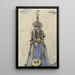 Glockenturm in Weesp - Martin Monnickendam — gerahmtes Bild an der Wand