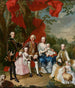Die Familie des Grafen Nikolaus Pálffy von Erdőd - Martin van Meytens — Ansicht des Kunstwerks